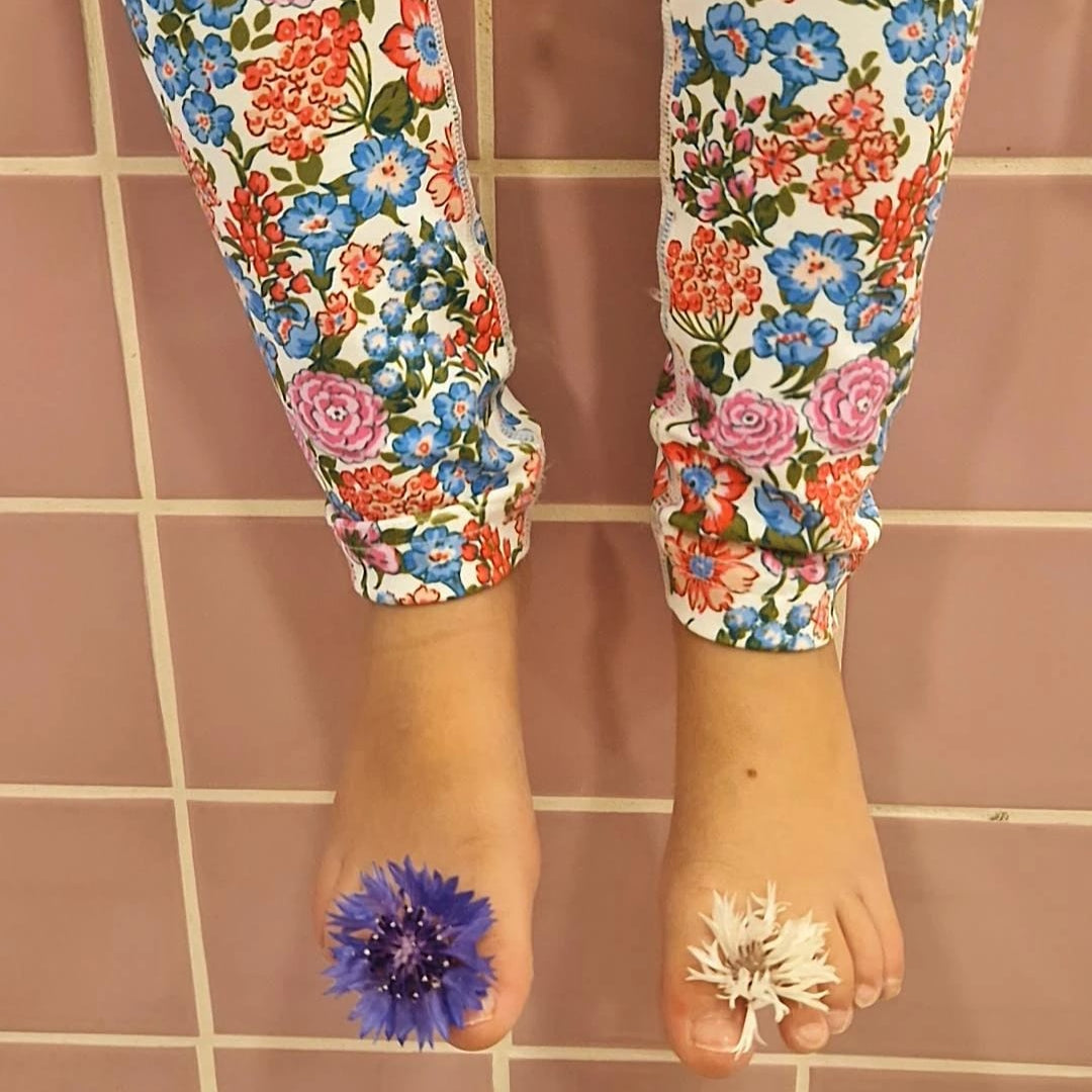 Legging Travel Flowers - KIDS