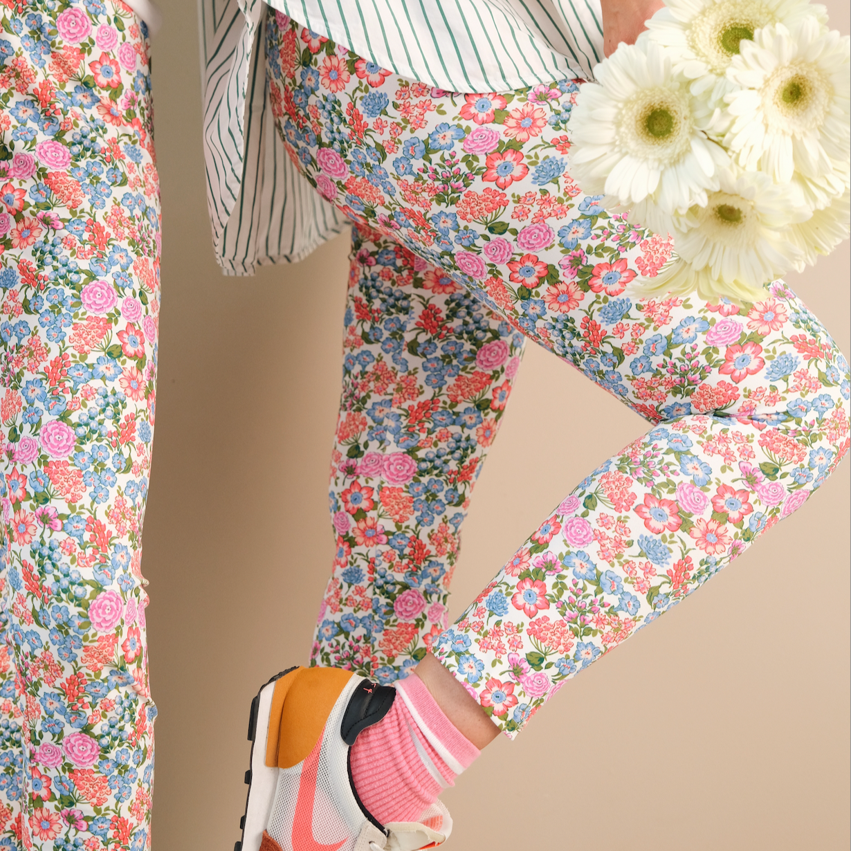Legging Travel Flowers
