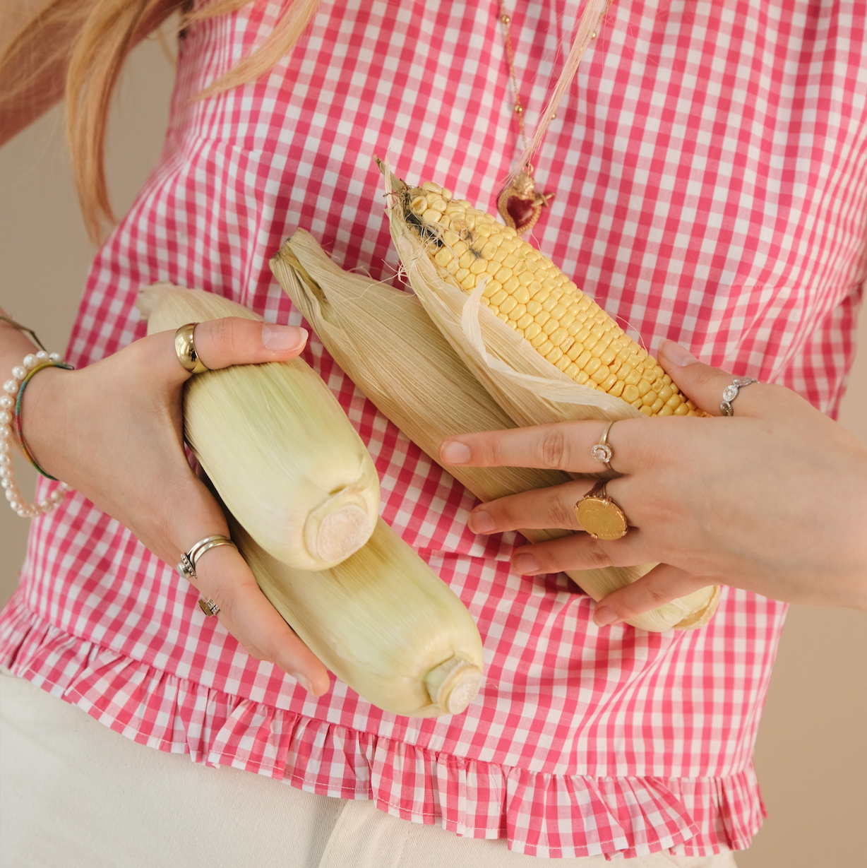 Top vichy Cherry