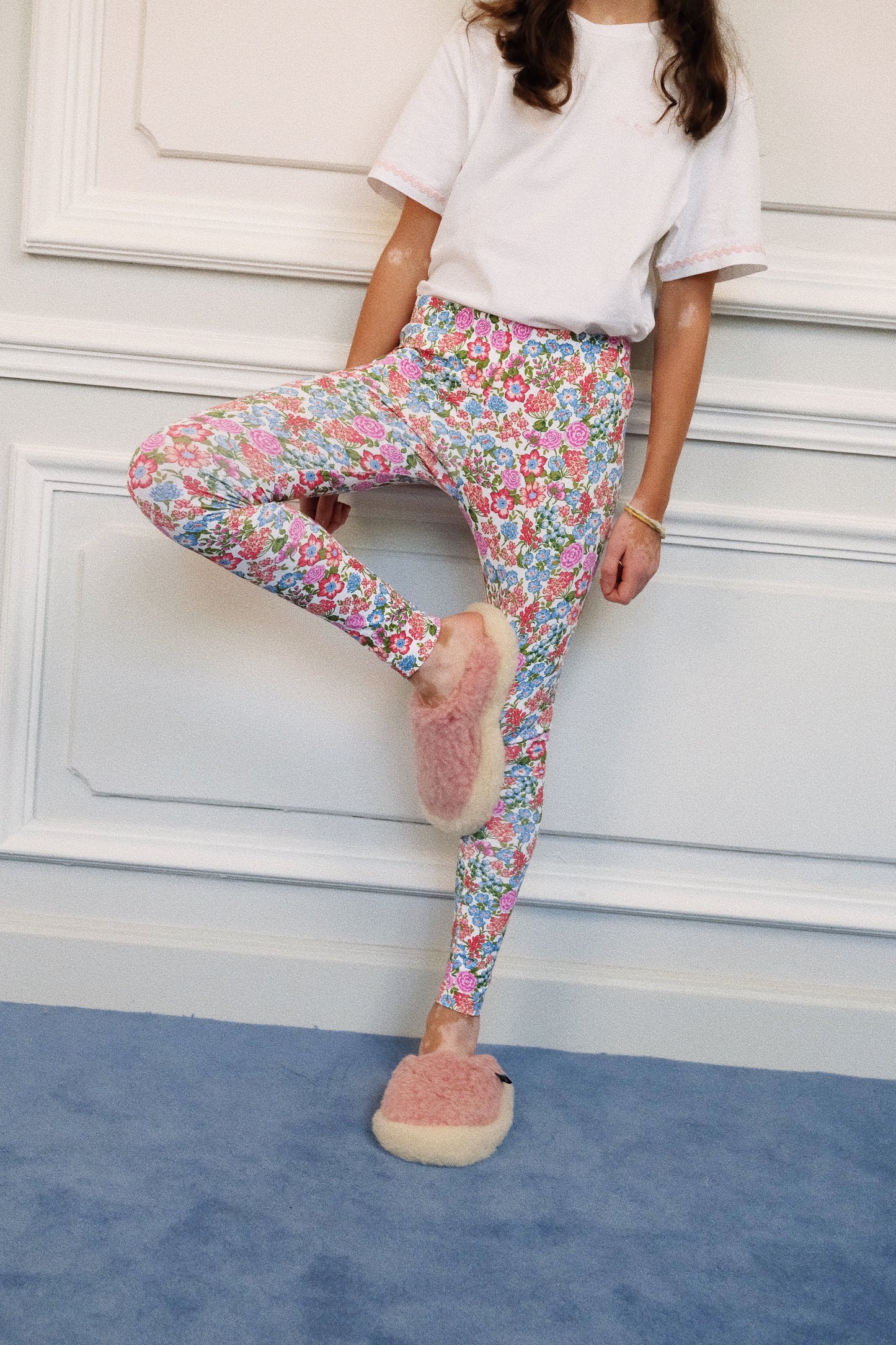 Legging Travel Flowers - Teens