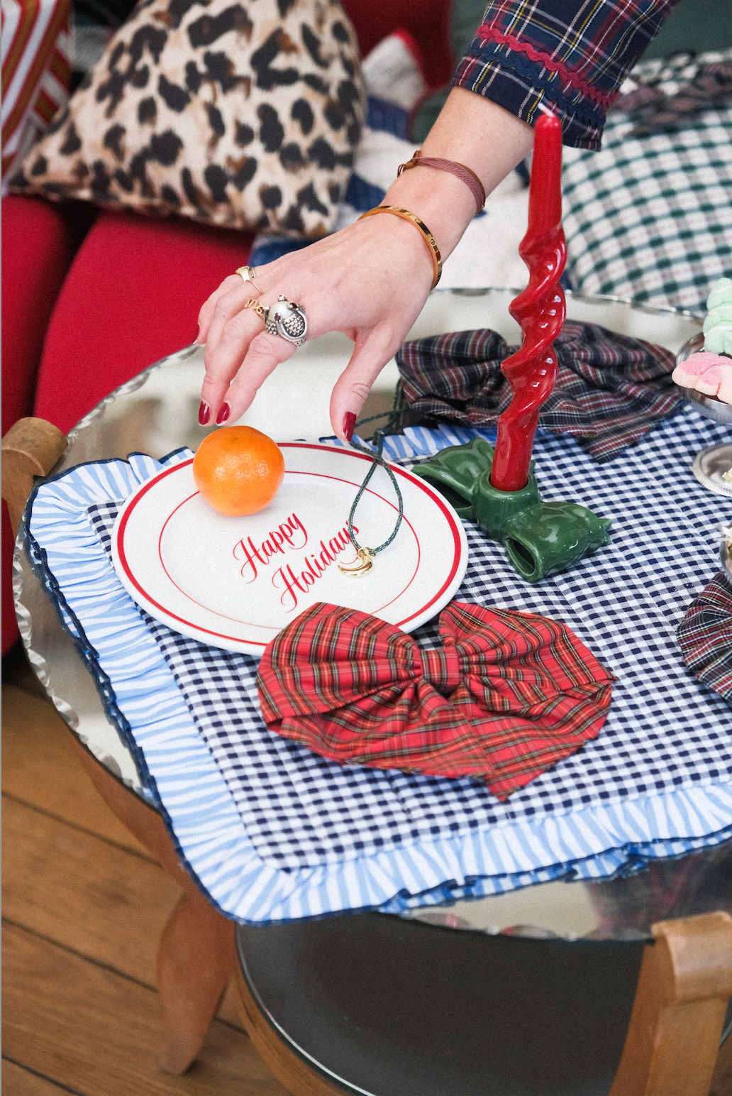 SET DE TABLE POUPY Navy
