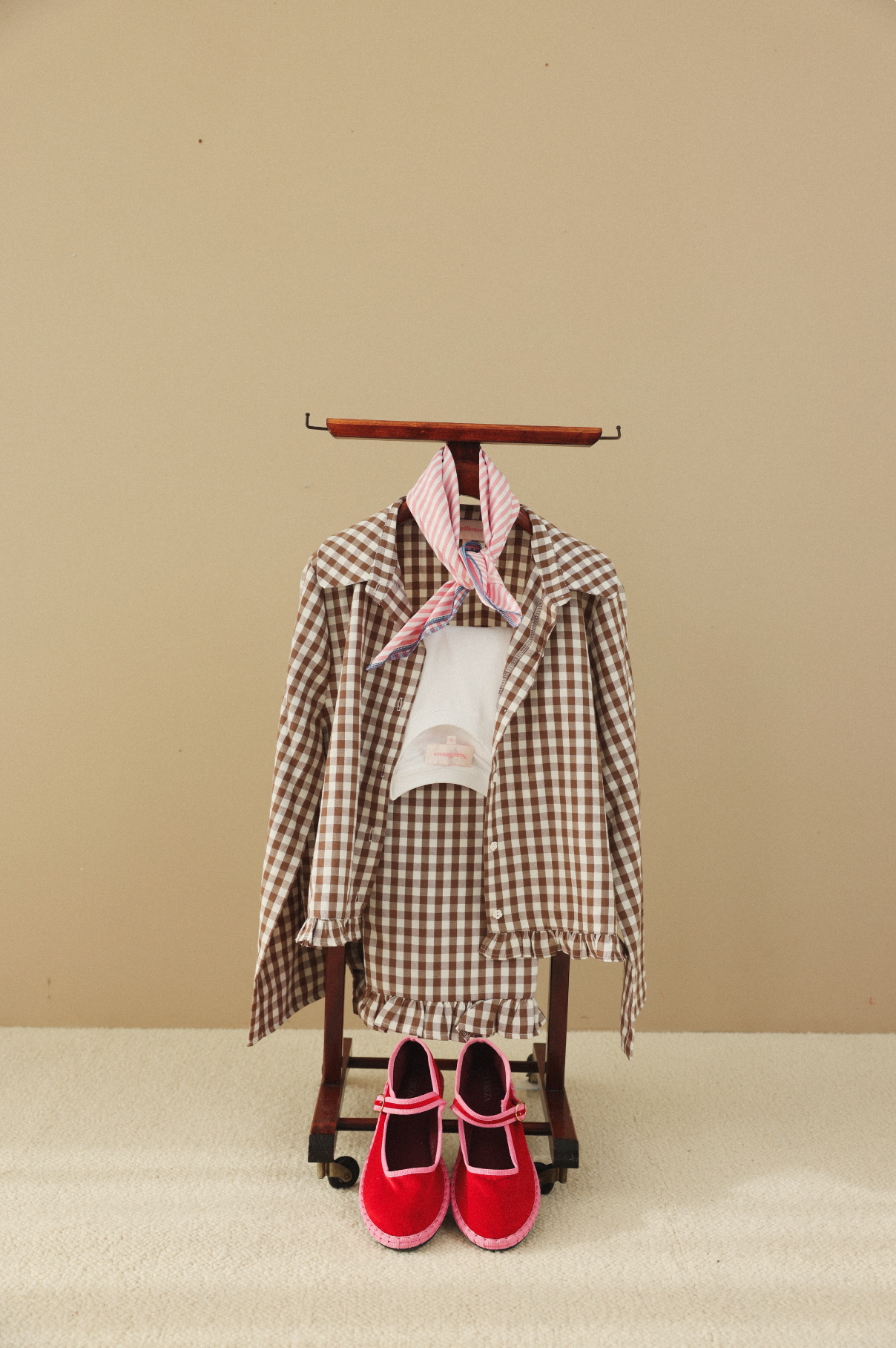 Chemise Vichy Latte