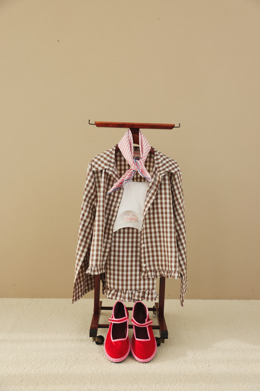Chemise Vichy Latte