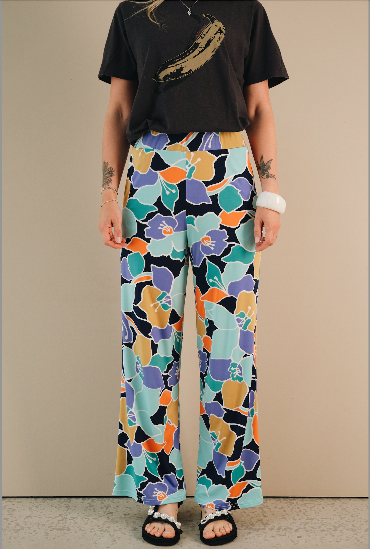Pantalon Tropicoco Bleu