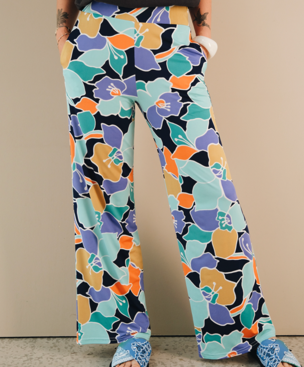Pantalon Tropicoco Bleu