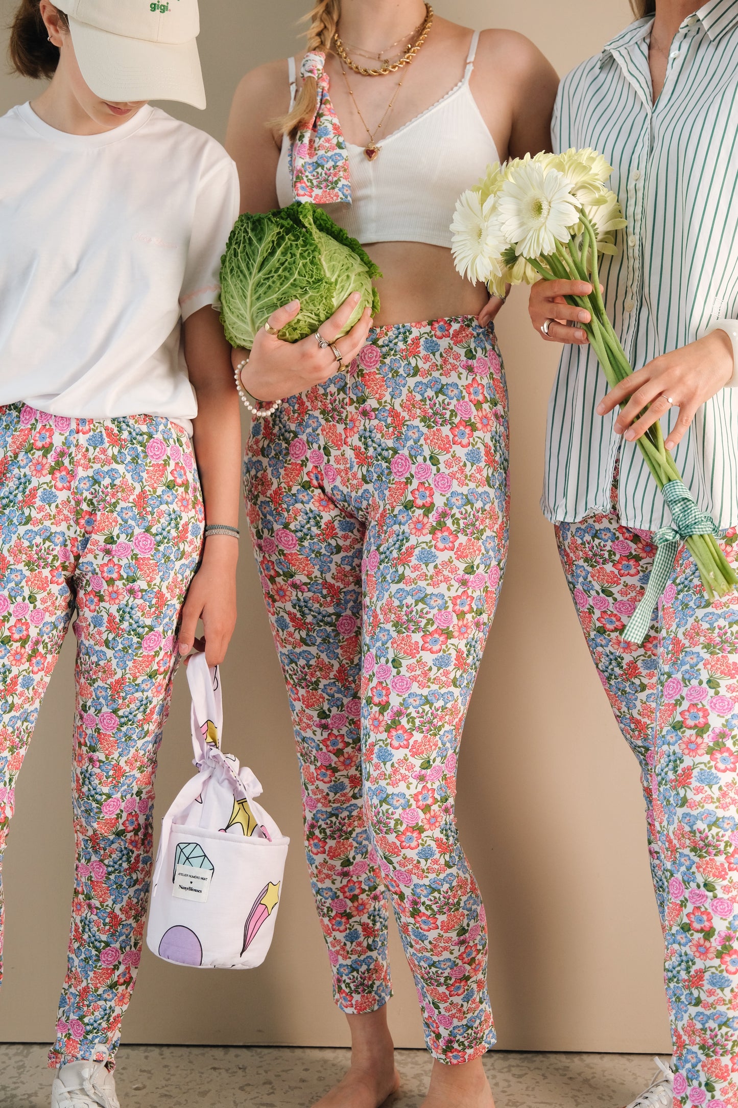 Legging Travel Flowers