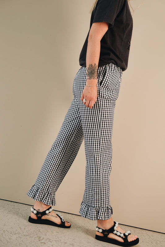 Pantalon Vichy Black